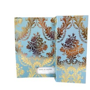 NEW Anna Griffin GET IT DONE Daily List Pad and Sticky Note Padfolio Set